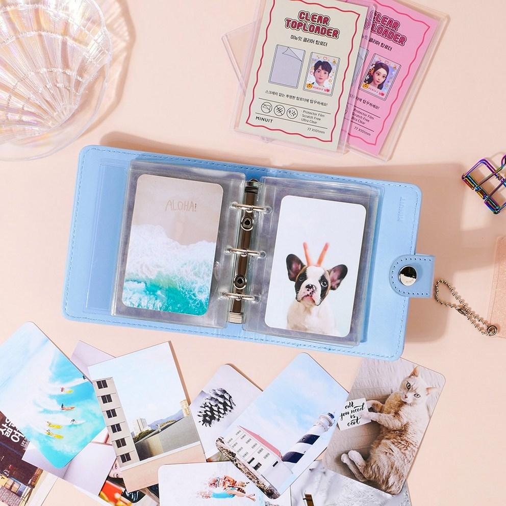 Minuit Macaron 3-Round Collect Book Call Book Poka Binder