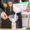 Liquid Funnel 2pcs Wine Funnel Strainer Liquid Funnel Dispenser Household Filter Transparent Multifunctional Kitchen Tools