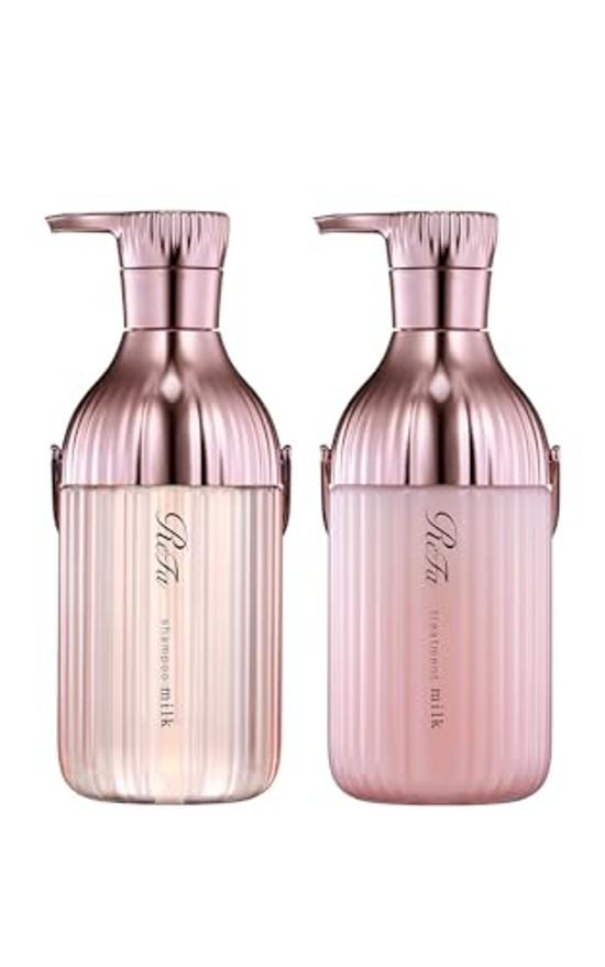 ReFa Milchprotein (einstellen) (Rosa Shampoo-Behandlungsset)