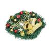 30x30cm Christmas Wreath PVC Outdoor Decorative Christmas Wreath for Holiday Xmas Party Front Door Cabinets Decorations
