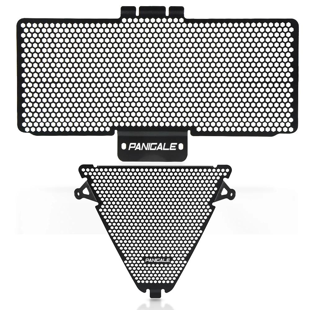 For DUCATI Panigale 899 959 1199 1299 V2 Motorcycle Aluminum Radiator Guard Grille Cover Protector Protective Grill