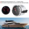52mm 2in Fuel Oil Tank Level Gauge 0 190ohm Signal Pointer Meter for Marine Boat Car