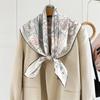 Premium 111 Silk 91cm Twill Silk Large Square Scarf Temperament Light Luxury Thin Silk Scarf Scarf Shawl Women
