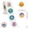 500Pcs/Roll Well Done Teacher Encouragement Kids Rewards Stickers - DIY Scrapbooks Album Decor Sealing Label Decals