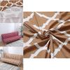 Premium Stretch Geometry Sofa Bed Cover Designed For Full Folding Armless Couches
