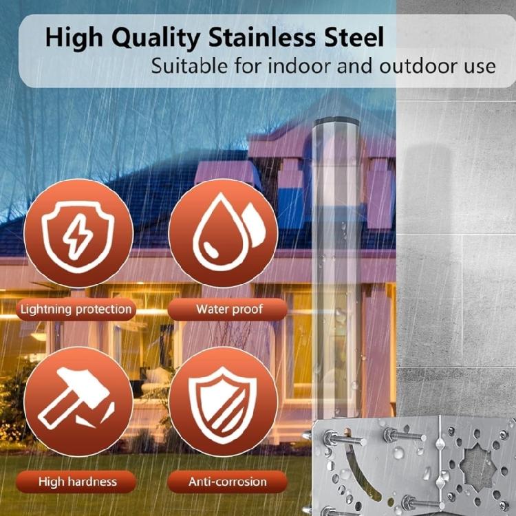 Adjustable Satellite Mounting Kit Wall Mount Antenna Short Wall Mount for Starlink Gen 2 and Dish Mount Bracket