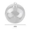 Fillable Bauble Clear Glass Ball Microlandscape Container Open Mouth Plant Pot for Decorating Window or Balcony