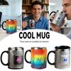Funny Coffee Mug 12oz Stainless Steel Resin Heat Preservation Technology-Themed Chip Design Coffee Beer Cup Lightweight Portable Tech Fan Gift Mug