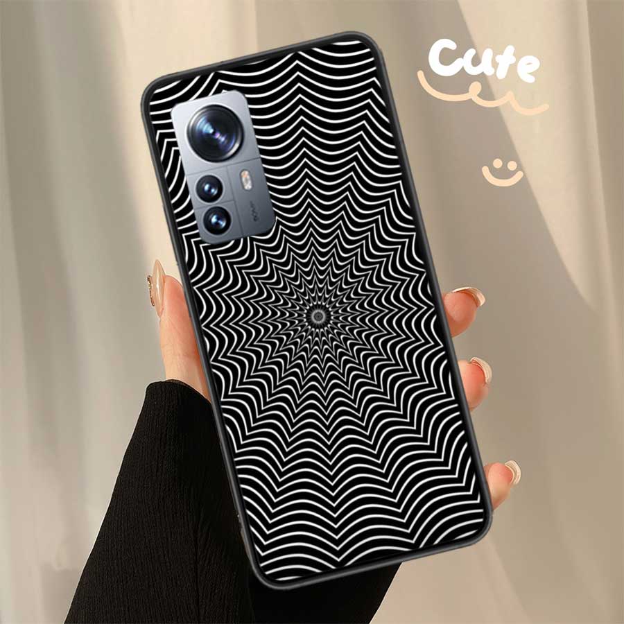 Visual illusion art picture Phone Case For Xiaomi Poco X6 X5 X4 X3 GT NFC M4 M5 Pro 5G M3 Mi Note 10 Lite F5 F4 F3 F2 F1 Capa Co