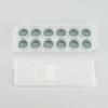 Silicone 9/12 Grid Giant Silicone Ice Cubes Square Tray Mold Orange Non-Toxic Durable Wine Ice Cube Bar Blocks Maker