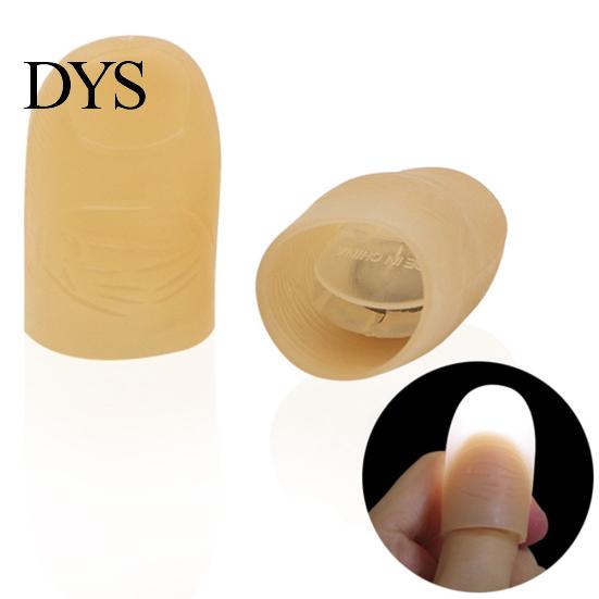 2 Stück LED Leuchtende Finger Daumenspitzen Kuso Streich Magischer Party-Trick Requisiten Kinderspielzeug