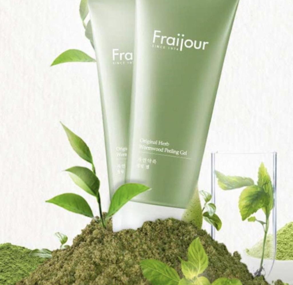 Fraijour Original Herb Wormwood Peeling Gel Gentle Exfoliating Smoothing 150ml Face Scrub Peeling Care