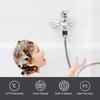 Silvery Shower Water Thermometer LED Digital  Display Faucets Water Thermometer  Bathroom