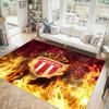 Monaco FC Design Crystal Velvet Carpet Cozy Non?Slip Printed Rug For Bedroom Living Room Entrance