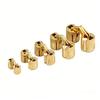 8*19mm ~ 16*33mm 1Pcs Cylindrical Hidden Gate Hinge Copper Invisible Hinges Cross Hinge Hidden Furniture Hardware