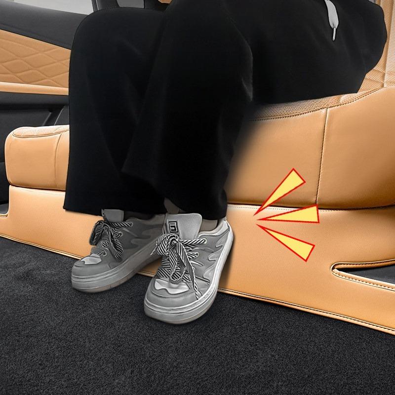 For Geely Galaxy Starship 7 EM-i 2025 Car Rear Seat Under Anti-kick Mat Leather Anti-Scratch Protector Cover Pad Accessories