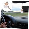 LIFKOME 1pcs Pendant Car Glass All Car Car Hanging Bottle Rearview Mirror