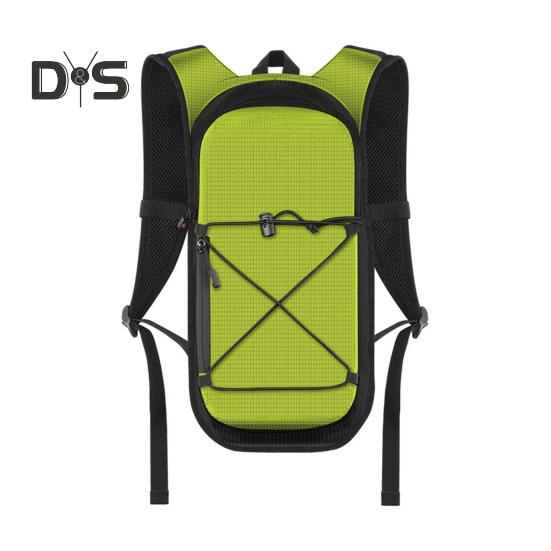 

Рюкзак для питья, спортивная сумка для отдыха на открытом воздухе, рюкзак для воды с 1,5-литровым резервуаром для воды для бега, езды на велосипеде, пешего туризма зелёный