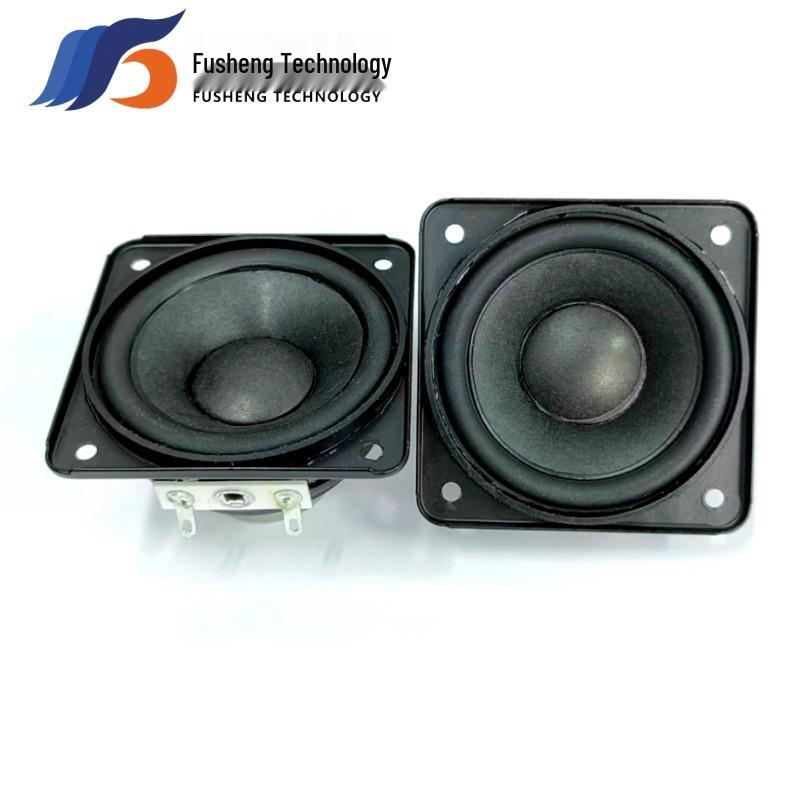 Robot-Voice Dual Magnet Speaker, 58x58x38mm, 4 Ohm, 15W