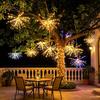 Waterproof Solar Firework LED Lights: Outdoor Colorful String Lights for Courtyard, Garden, and Tree Decoration