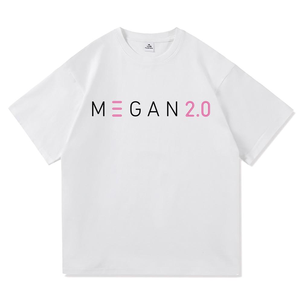 Horrorfilm M3GAN 2.0 T-Shirt 2025 Mode Halloween Retro Herren-/Damenbekleidung Vintage Harajuku Hochwertige Oberteile Baumwoll-T-Shirts