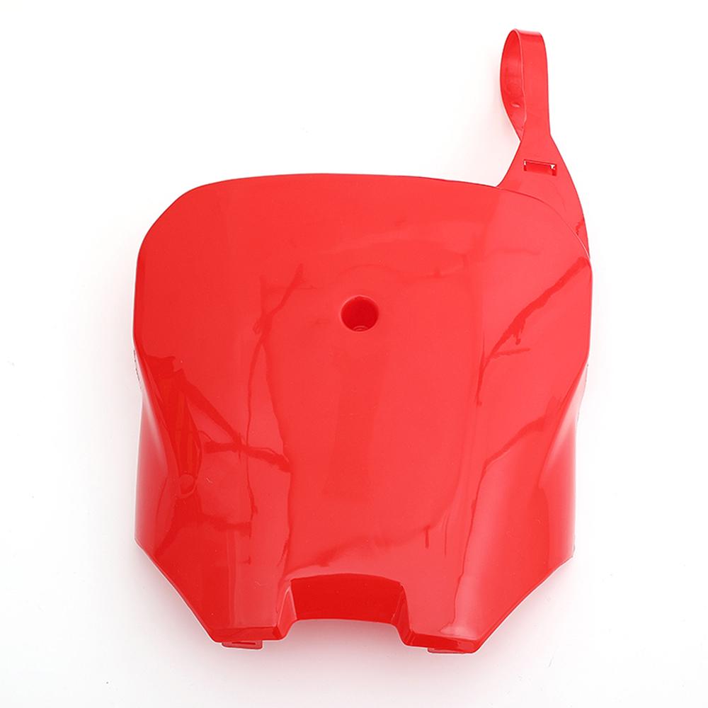 

For HONDA Motorcycle Cover Front Number Plate Plastic CRF100 CRF80 CRF70 XR100 XR80 XR70 Dirt Bike Pit Bike ATV Enduro красный