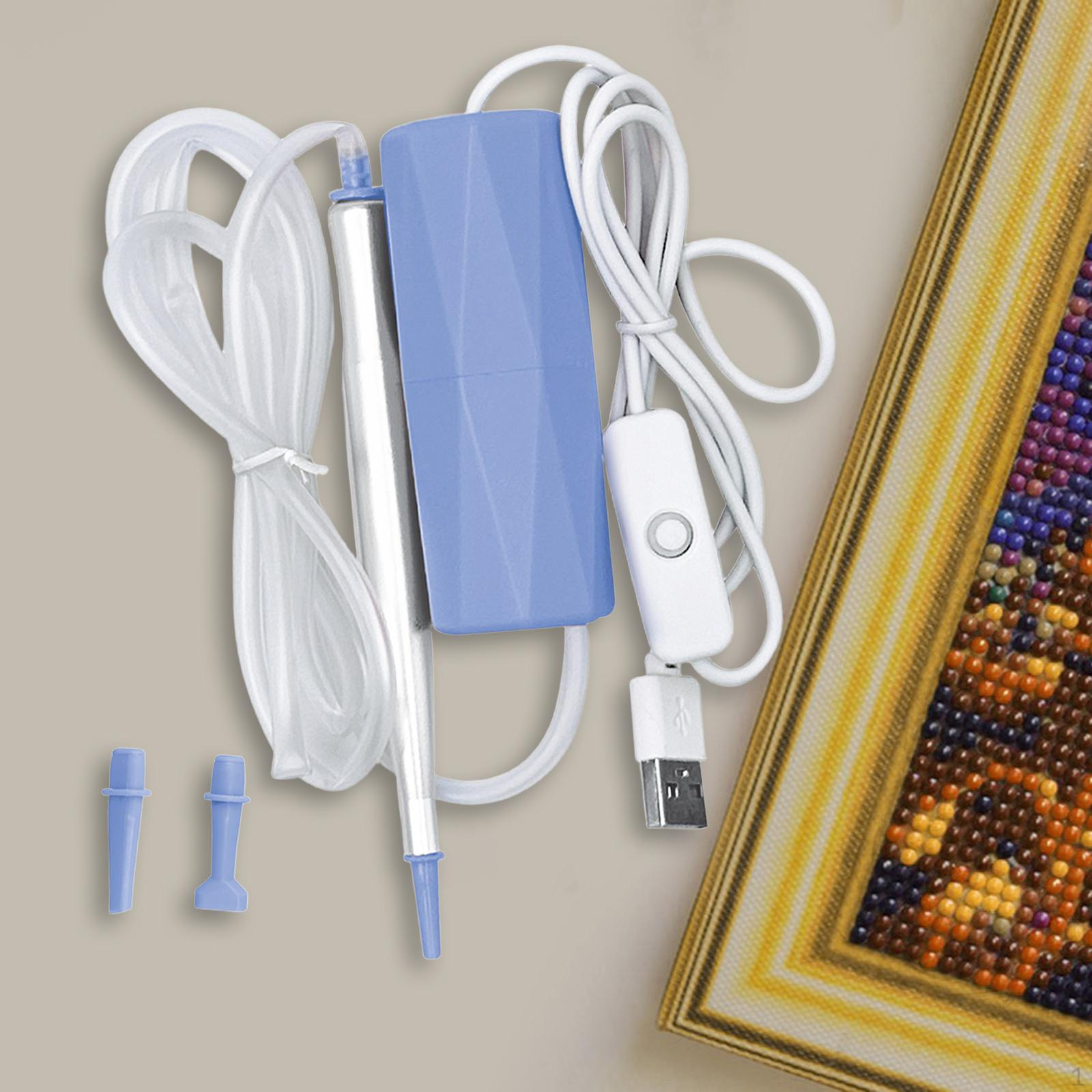 

Набор ручек для рисования с вакуумным насосом Краска для поделок синий