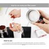 100Pcs 51/53/58mm Coffee Filter Paper Disposable Universal Water Filter Papers Round Espresso Portafilter Accessories