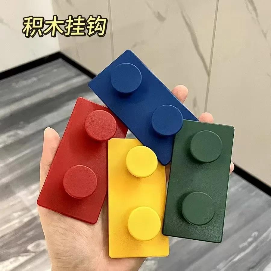 

4PCS No Need for Punching Practical and Universal Hook Bathroom Storage Towel Face Towel Sock Toilet Corner Multi-Purpose Hooks