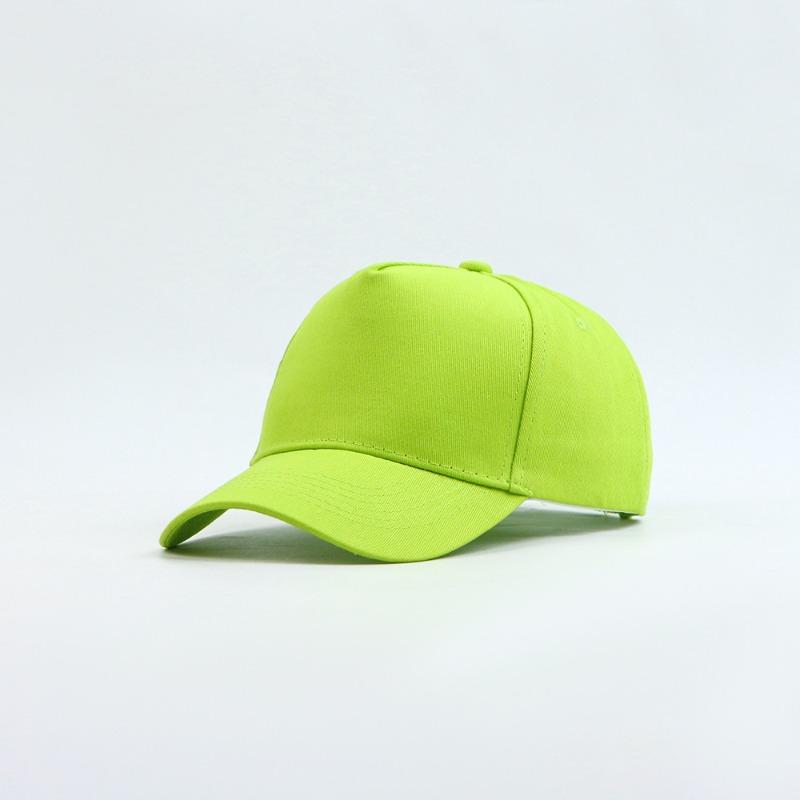 Pure Cotton Five-piece Hard-top Baseball Cap Embroidered Plus Men's and Women's Sunshade Baseball Cap