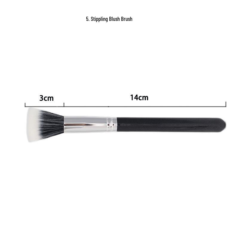 15-teiliges Make-up-Pinselset: Weiche Pinsel mit Puder- und Lidschattenpinseln für die Schönheit.