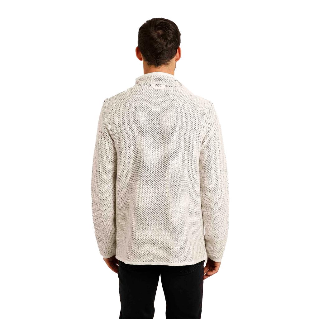 Weird Fish Mens Transom Zip Macaroni Eco Friendly Jacket