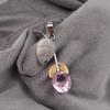 Pink Morganite Gemstone 925 Fine Silver handmade Pendant Jewelry Bridesmaid Gift PP-55-11