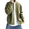 Loose Long Sleeve Cardigan Solid Color Warm Coat Jacket Men Knitted Sweater  Spring Autumn