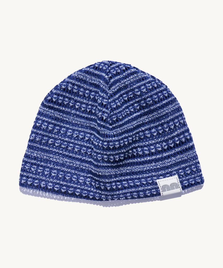NOT NEW Nn Label Stripe Beanie Royal Blue