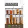 Set Of 10 Food Storage Containers With Leak-proof Lids - Labeled Pulses Box - 5x(1100ml, 1580ml)