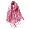 Solid color scarf women's winter new imitation cashmere scarf multi-color warm scarf long shawl