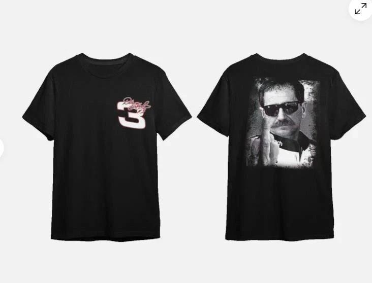 Dale Earnhardt Middle Finger Shirt All Size S to 5XL T  Shirt Unisex T-Shirt M