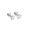 Women's Simple Korean Version of Mini Flower Stud Earrings, Small Earbone Rings, and New Earrings for Sleeping.