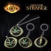 Doctor Eye Strange Of Agamotto Necklace With Spin Pendant And Keyring For Gift
