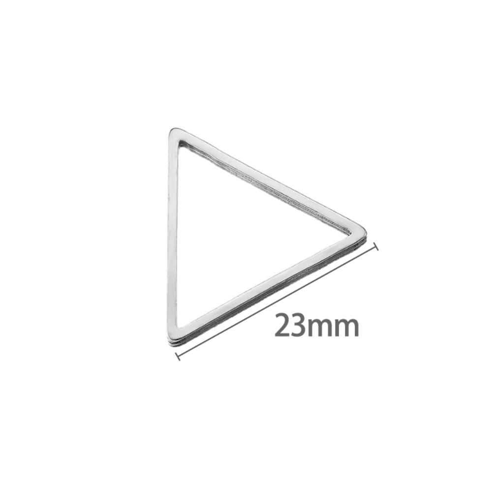 20pcs Stainless Steel Frames Charms DIY Resin Earring Pendants Base Geometry Hexagon Blank Bezel for Jewelry Making DIY Findings