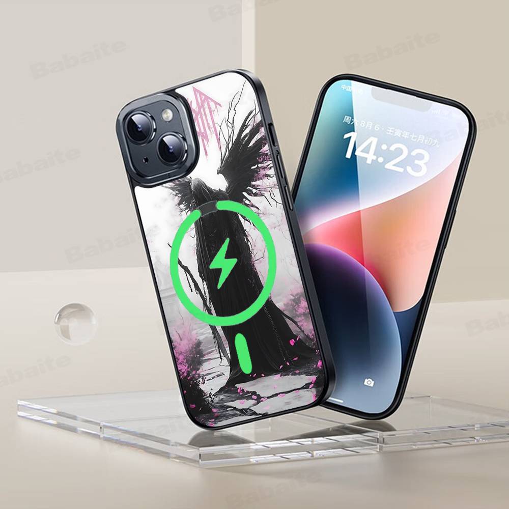 Rock Band S-Sleep TokenS Phone Case Magnetic Case For IPhone 16 14 13 12 11 15 Pro Max Plus For Magsafe Wireless Charge Cover