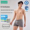 YouShiguang Men's Disposable EO Sterilized Flat Briefs - 9-Pack for Travel