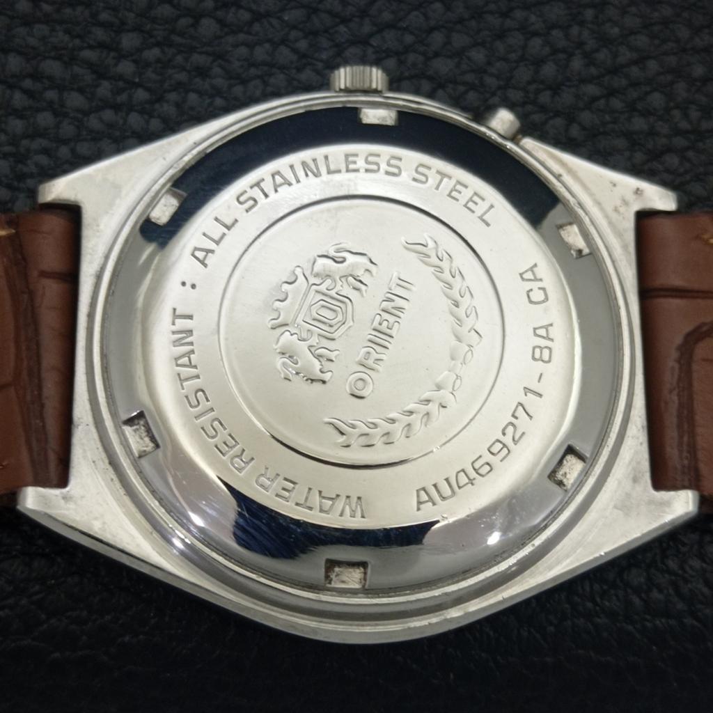 Orient CRYSTAL AUTOMATIC JAPAN 46941 MENS VINTAGE ORIGINAL DIAL WATCH A703329-1 R213b-a703329