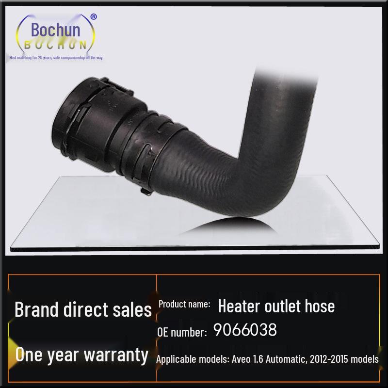 Compatible Chevrolet Aveo 1.6 Auto Heater Outlet Soft Hose with Quick Connector