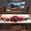 Artwork Large Size Mouse Pad Large Gaming Table Cushion Nonslip Laptop Tablet Big Mousepad Xxl Mat Mini Pc Playmat With Lock Edge