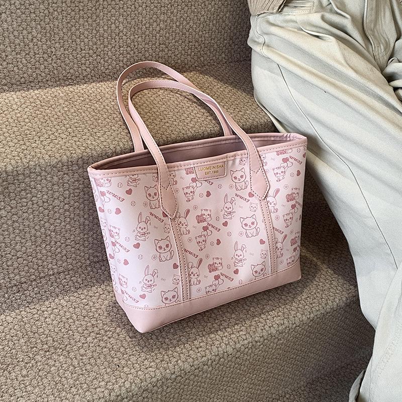 Velkokapacitní taška Dámská Nová Ležérní Univerzální Taška přes rameno Nákupní taška Módní Třída Dojíždění Tote taška