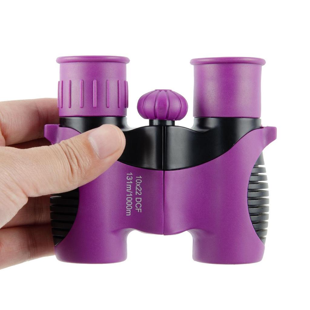 Kids' Optical Glass Telescope Binoculars 10X22 with Eye Protection