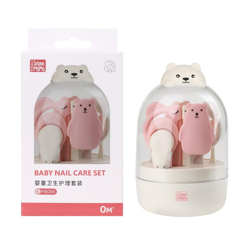 Baby Nail Clipper Set Newborn Toddler Safe Care Kit Infant Grooming Tools