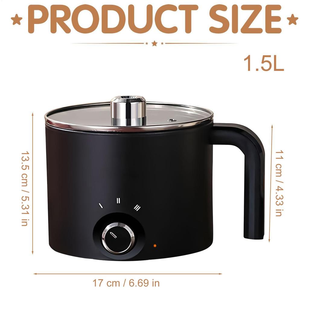 Wax Melting Pot 1.5L Large Stainless Steel Electric Non-stick Candle Making Pot Melting Pitcher for Soap Candy Chocolate Butter